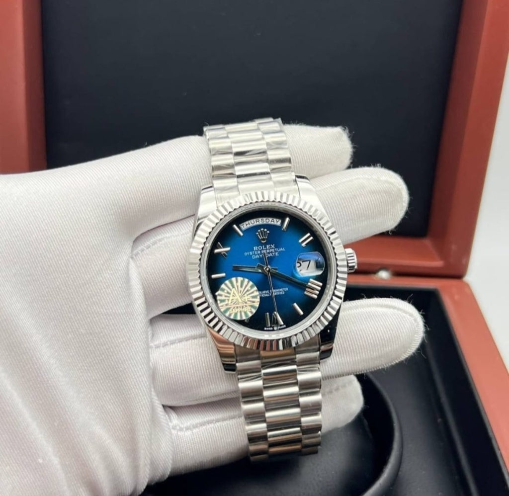 Day Date Blue High Quality