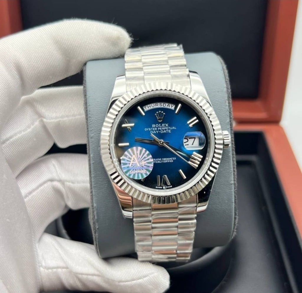 Day Date Blue High Quality