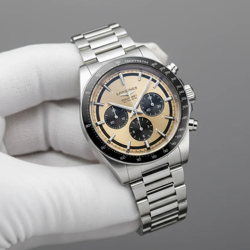 Conquest Chronograph Otomatik Erkek Kol Saati | Gold