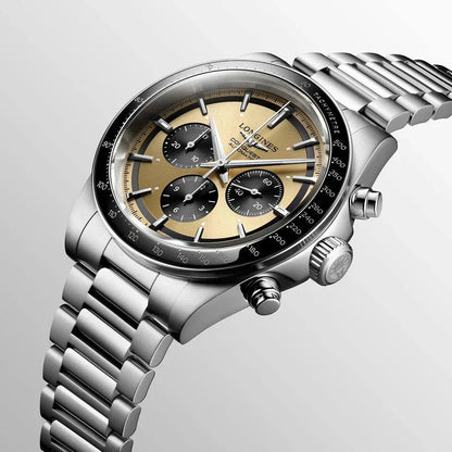 Conquest Chronograph Otomatik Erkek Kol Saati | Gold