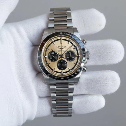 Conquest Chronograph Otomatik Erkek Kol Saati | Gold